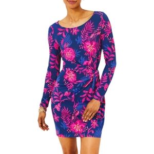 NWT Lilly Pulitzer Bryson Long Sleeve Mini Dress | L | Never Ending Summer